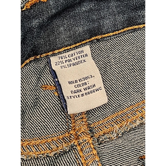 Planet Motherhood Maternity Overalls Women's Medium Dark Wash Denim Jeans - Picture 6 of 6